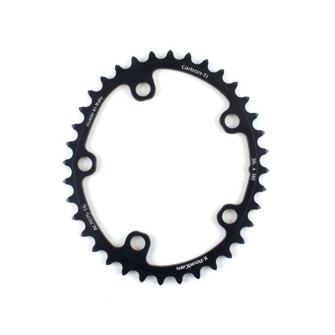 Carbon Ti X-RoadCam EVO 5x110 chainring