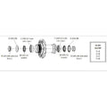 Fulcrum Cult RS-200 hub renewing kit