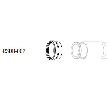 Fulcrum rear hub left axle cap