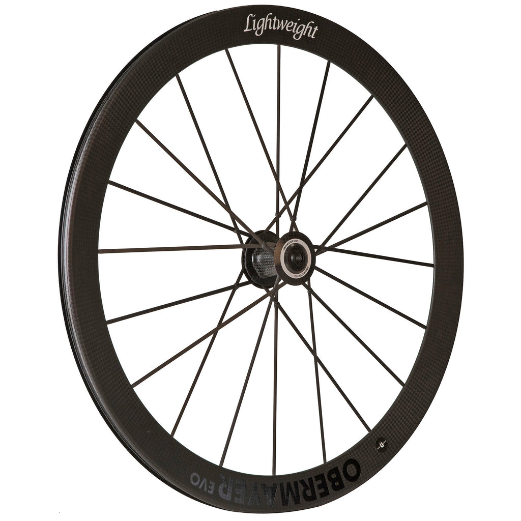 Lightweight Obermayer EVO Carbon tubeless Disc front wheel