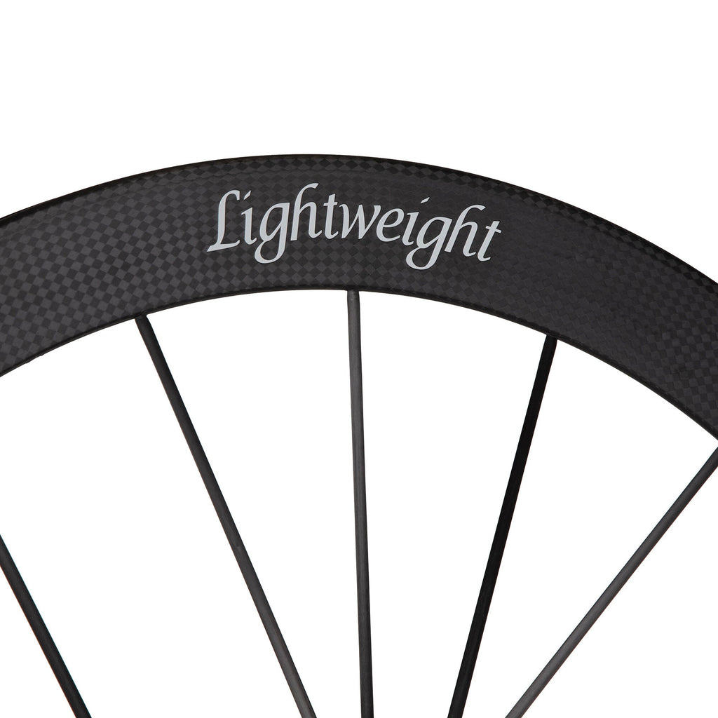 Lightweight Obermayer EVO Carbon tubeless Disc front wheel