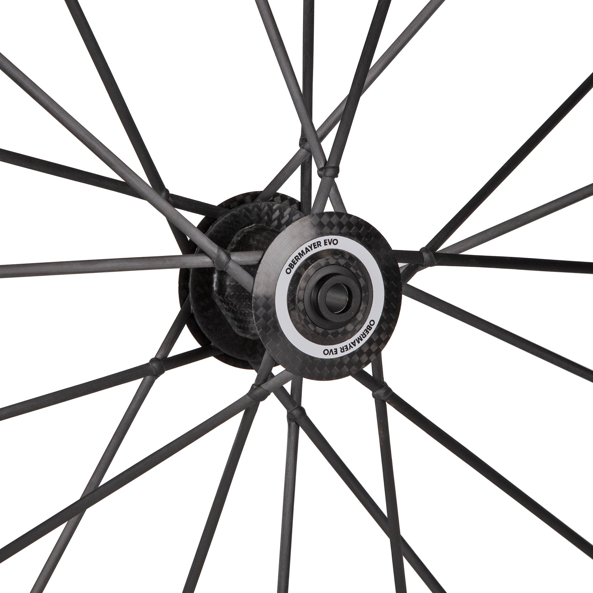 Lightweight Obermayer EVO Carbon tubeless Disc front wheel