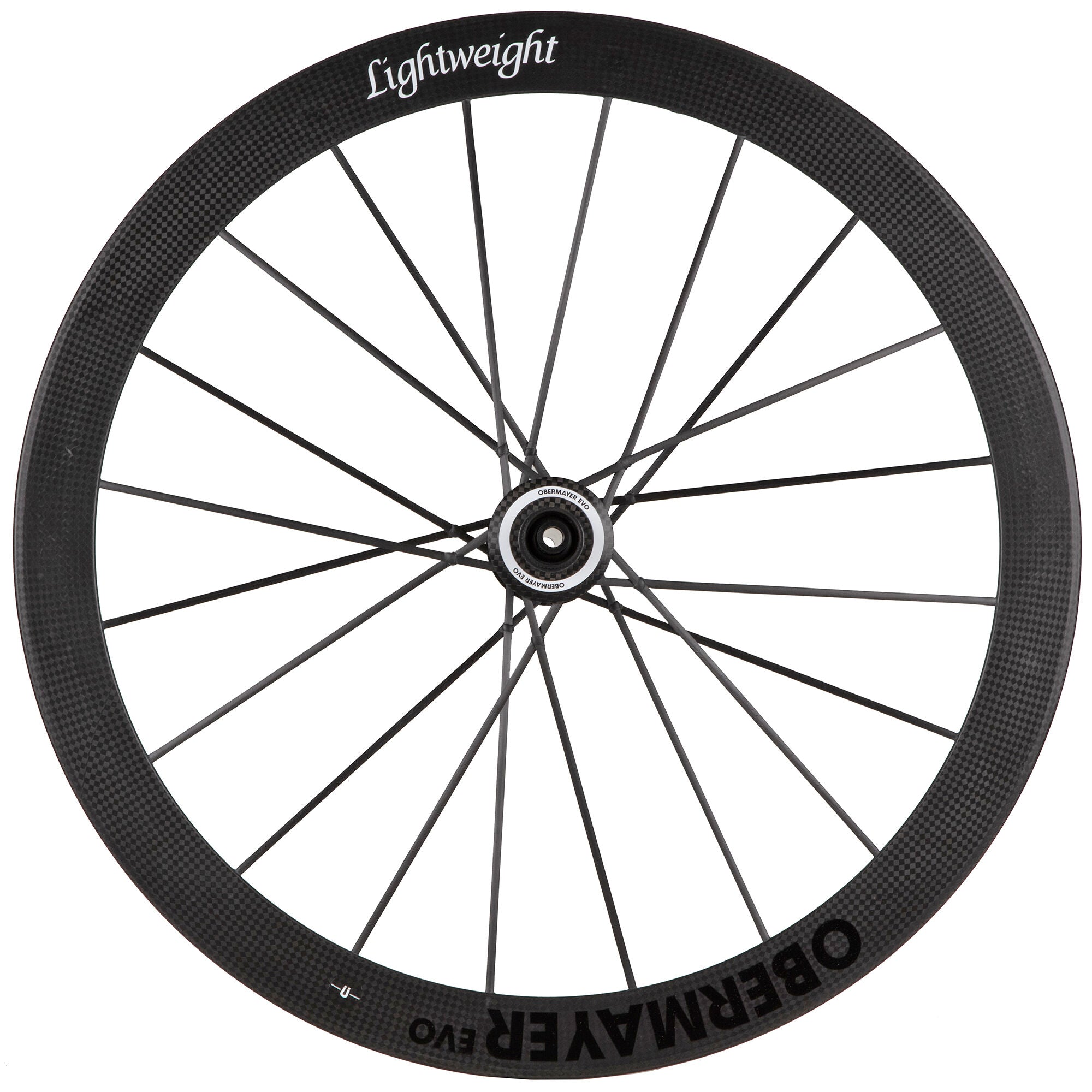 Lightweight Obermayer EVO Carbon tubeless Disc rear wheel