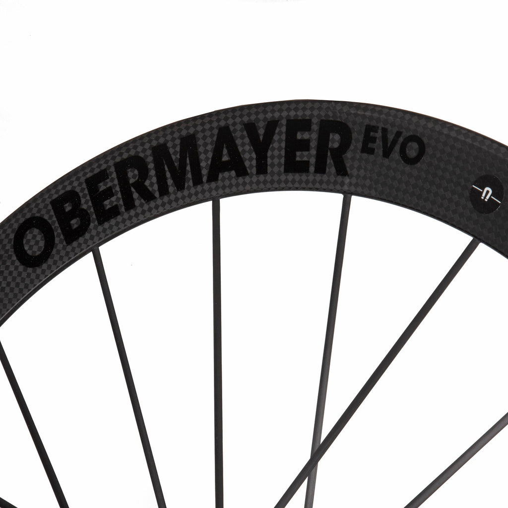Lightweight Obermayer EVO Carbon tubeless Disc rear wheel