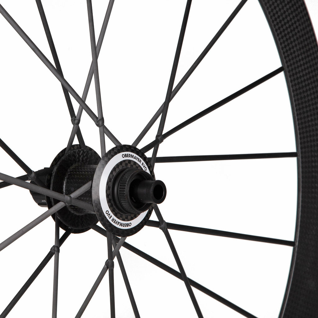 Lightweight Obermayer EVO Carbon tubeless Disc rear wheel