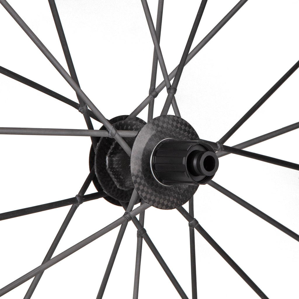 Lightweight Obermayer EVO Carbon tubeless Disc rear wheel