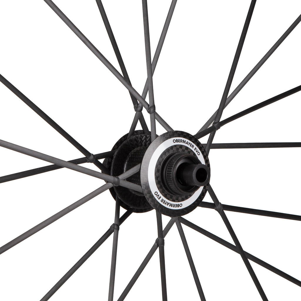 Lightweight Obermayer EVO Carbon tubeless Disc rear wheel