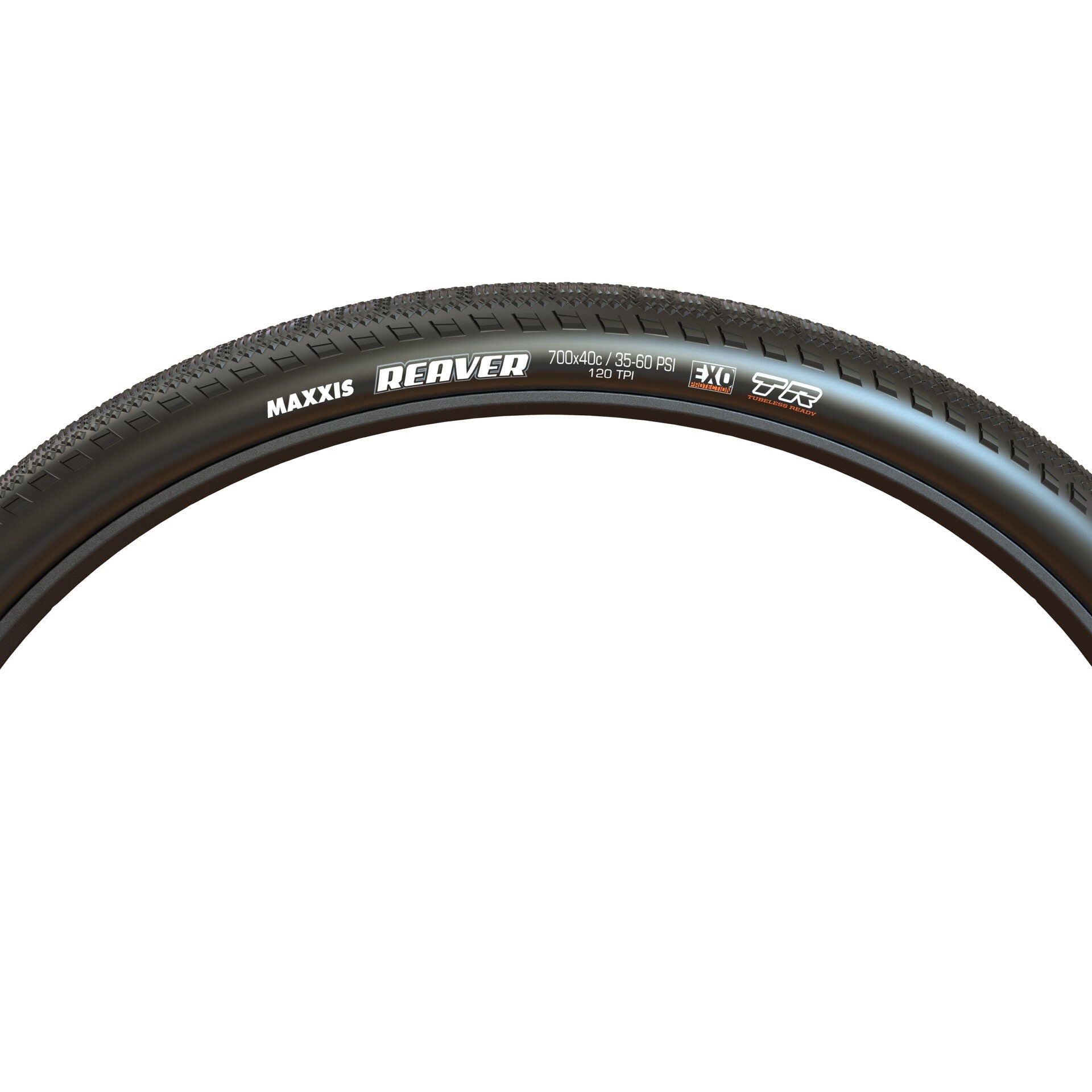 Maxxis Reaver Exo TL Ready 120 TPI 700 tyre