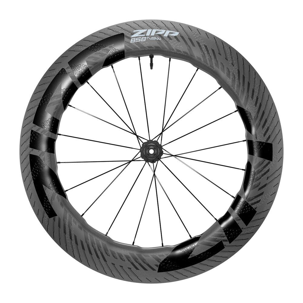 Zipp 858 NSW Carbon Tubeless Disc front wheel