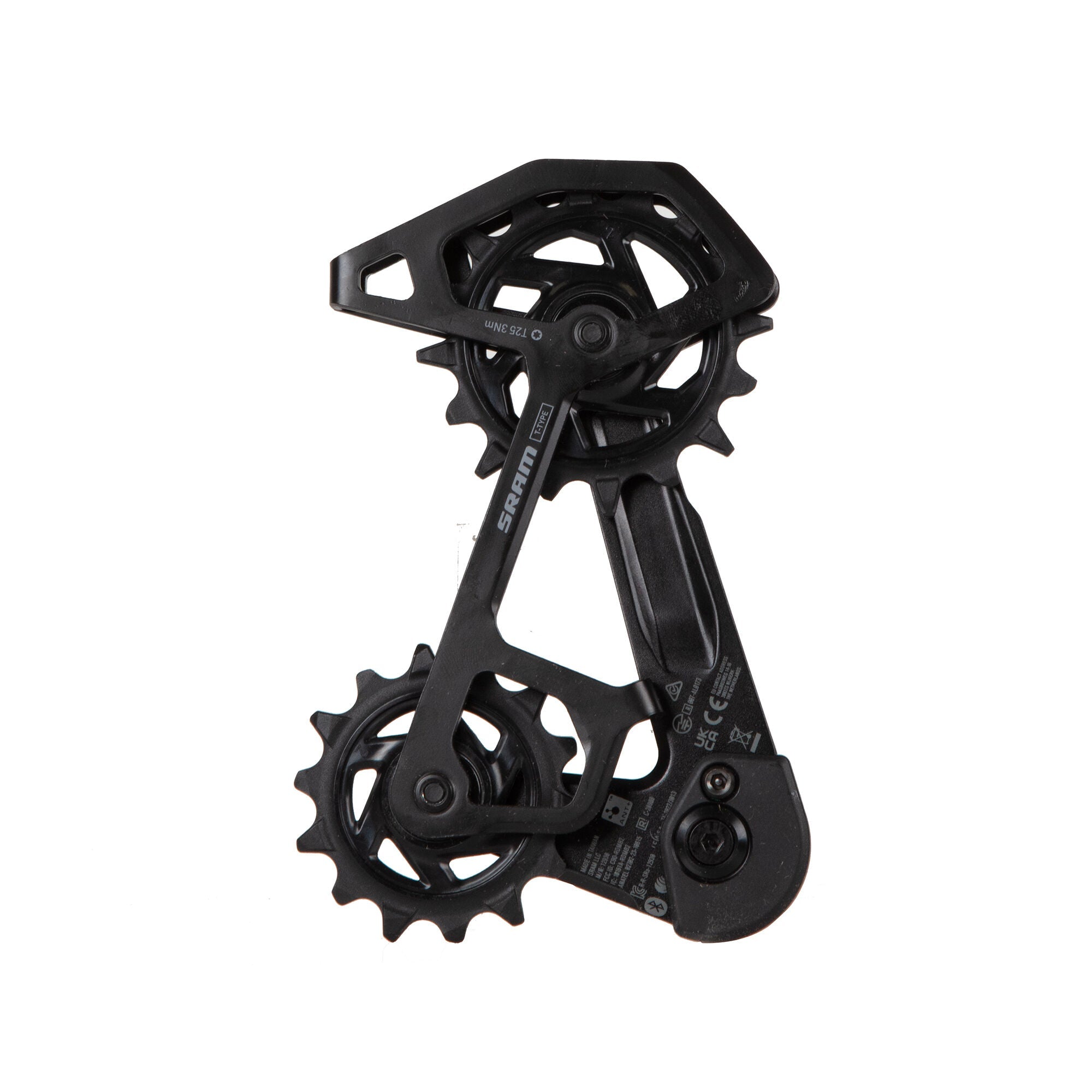 Sram X0 T-Type Eagle AXS rear derailleur cage and pulley