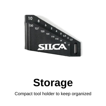 Silca HX-TWO Travel Kit hex and torx wrenches