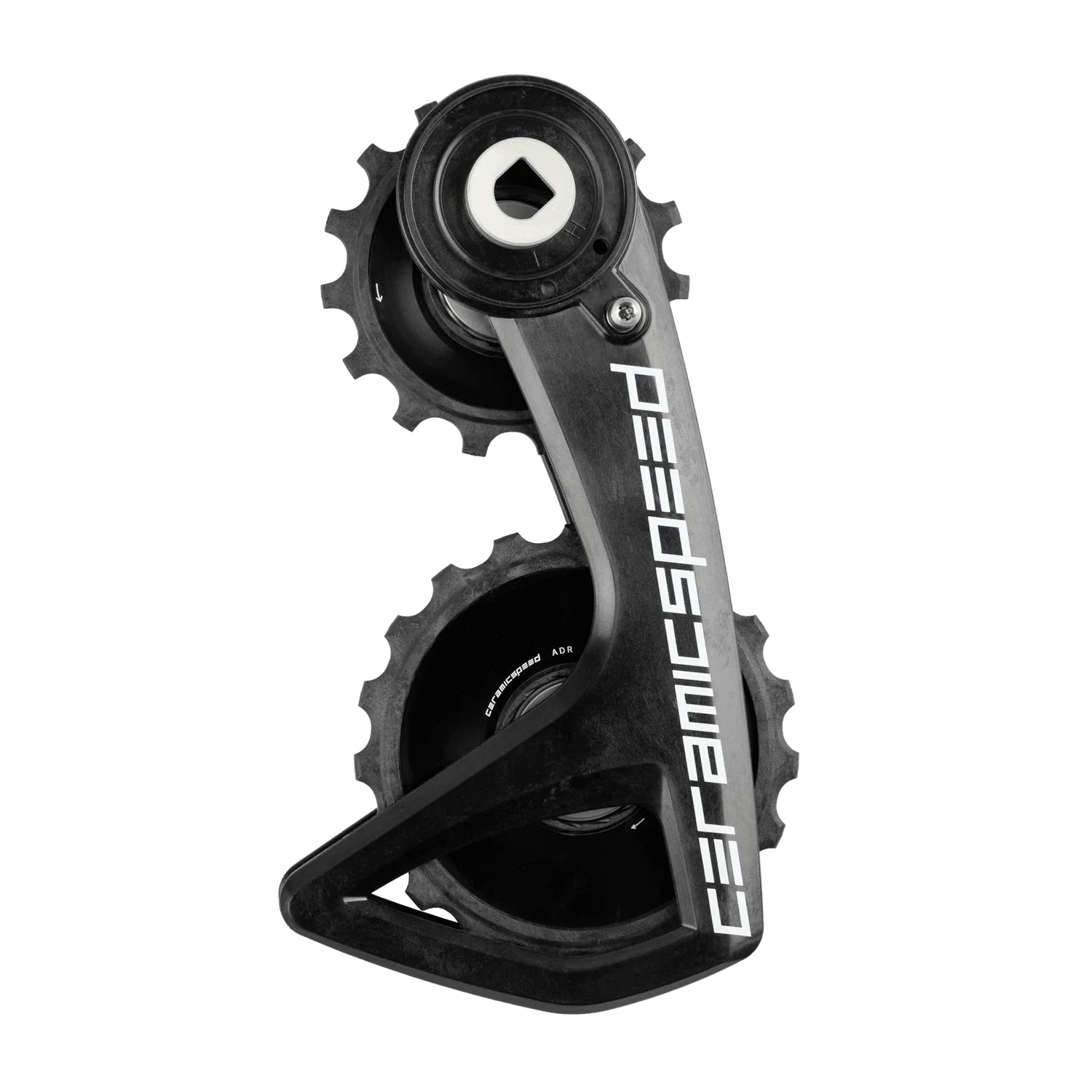 Ceramicspeed Oversized OSPW RS Sram Red/Force AXS Alpha Team Edition rear derailleur cage and pulley