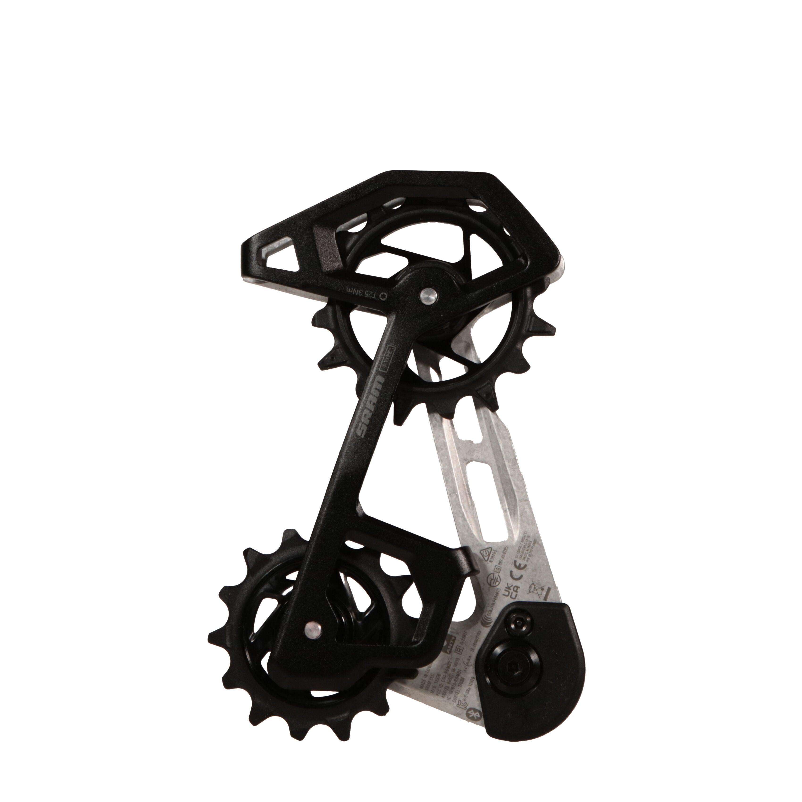 Sram XX T-Type Eagle AXS rear derailleur cage and pulley