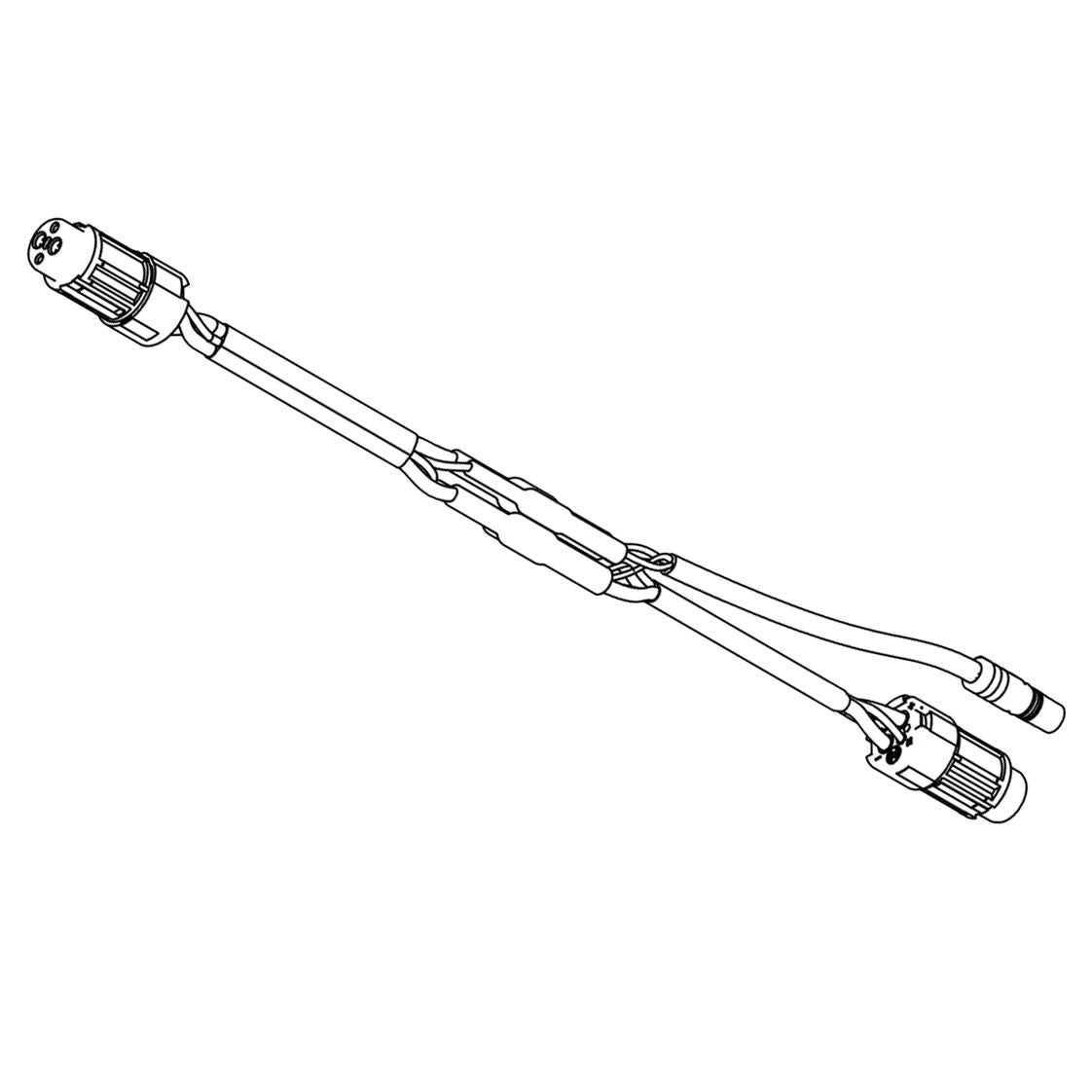 Bosch battery T cable Component Connector BCH3912