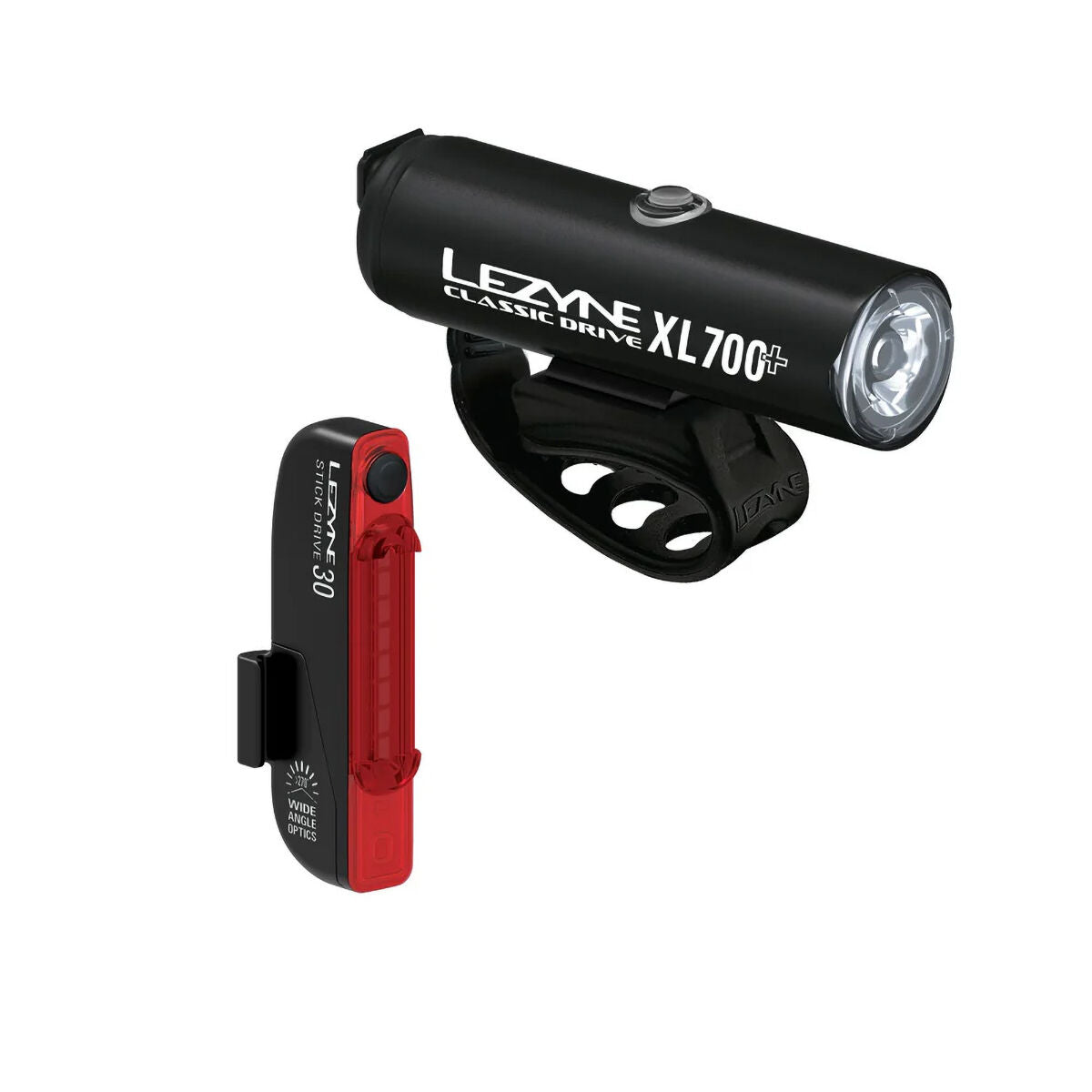 Lezyne Classic Drive XL 700+ Stick Drive Pair lights