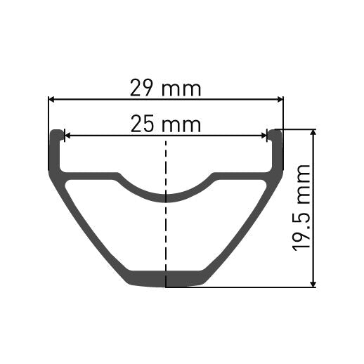 DT Swiss X432 29" 25mm rim