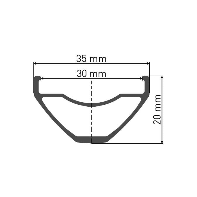 DT Swiss M502 27,5" 30mm rim