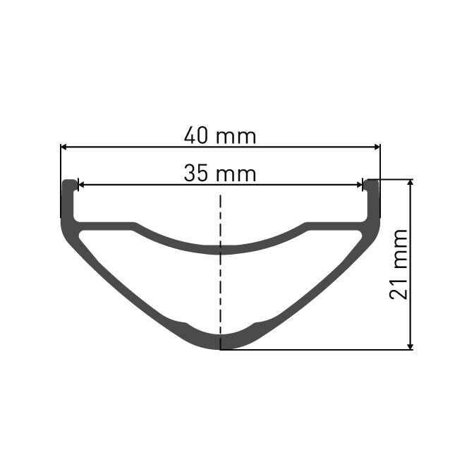 DT Swiss HX 581 DB 27,5" 35mm rim