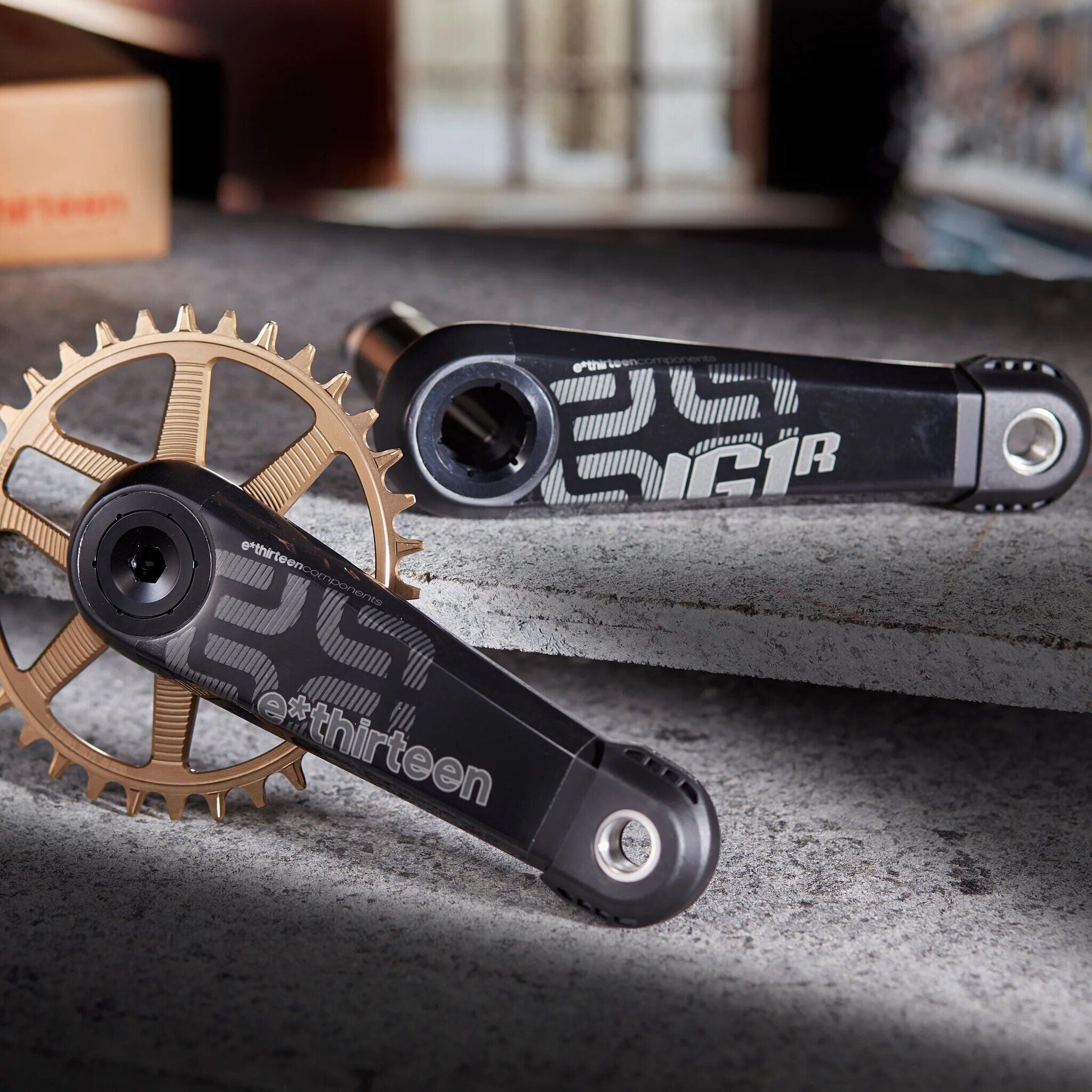 E*Thirteen LG1 Race Carbon crank arms 83 mm