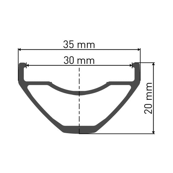 DT Swiss H552 DB 29" 30mm rim