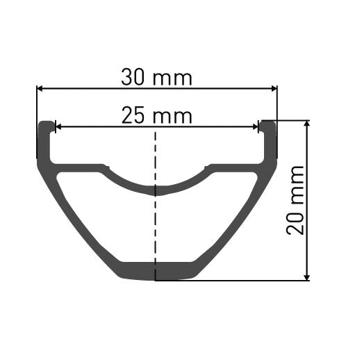 DT Swiss H522 DB 29" 25mm rim