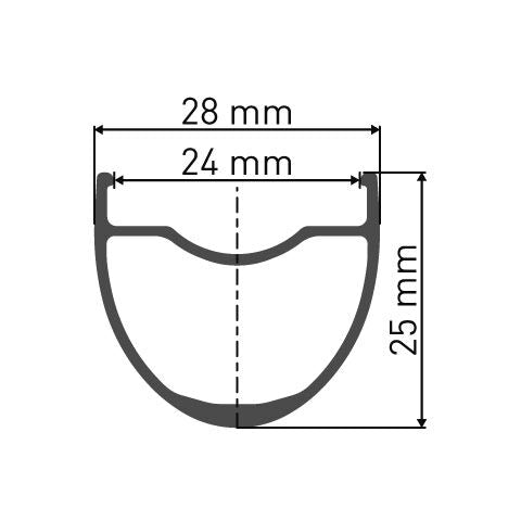 DT Swiss g 540 DB 29" 24mm rim
