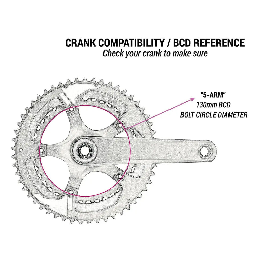 Praxis Works Road Set Aero 130 BDC TT chainrings