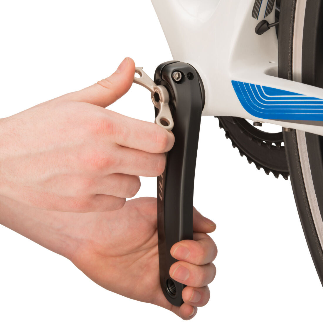 Park Tool screw adjustment tool for Shimano Hollowtech II cranksets