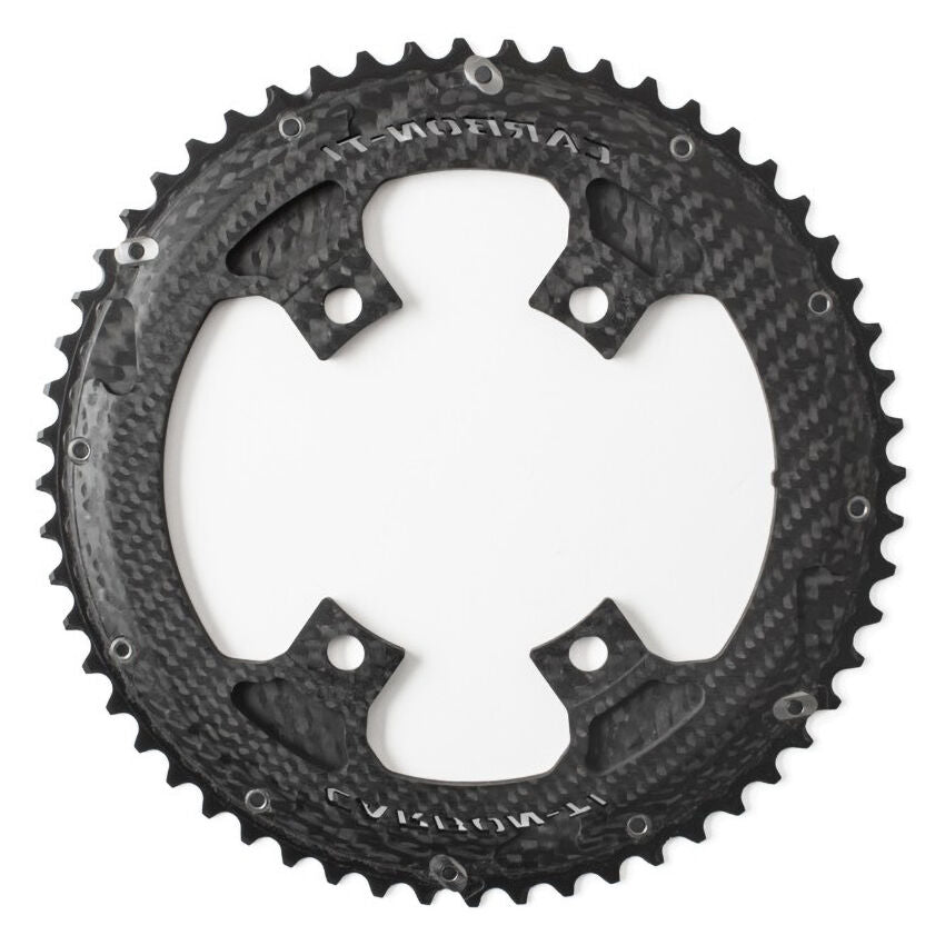 Carbon Ti X-Carboring Evo chainring (4 arms)