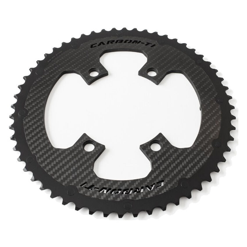 Carbon Ti X-Carboring Evo chainring (4 arms)