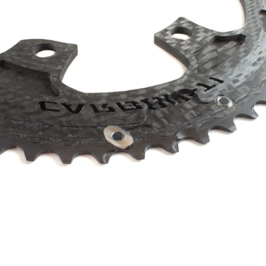 Carbon Ti X-Carboring Evo chainring (4 arms)