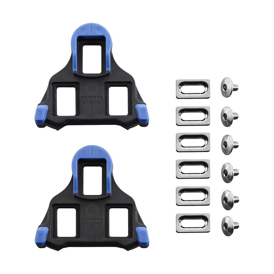 Shimano SPD SL SM-SH12 2° blue cleats