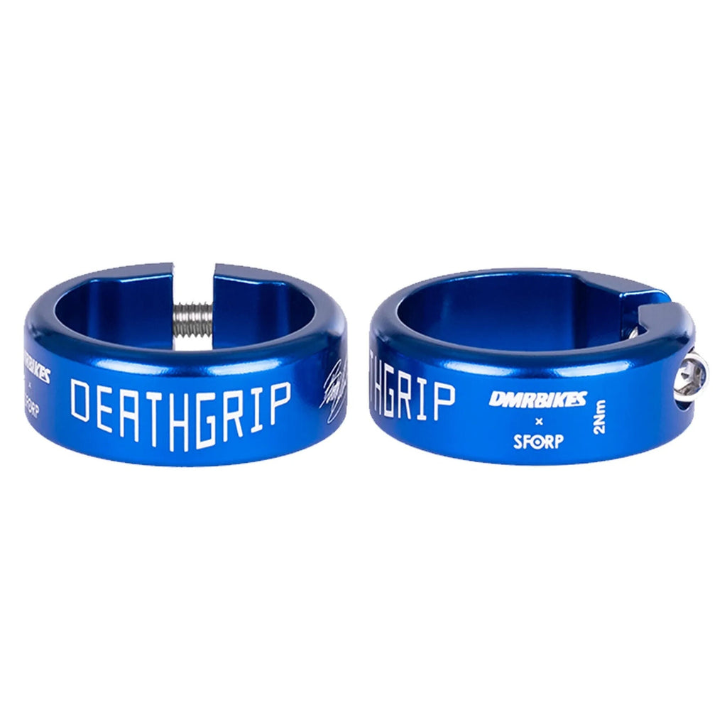 DMR Deathgrip grips clamp