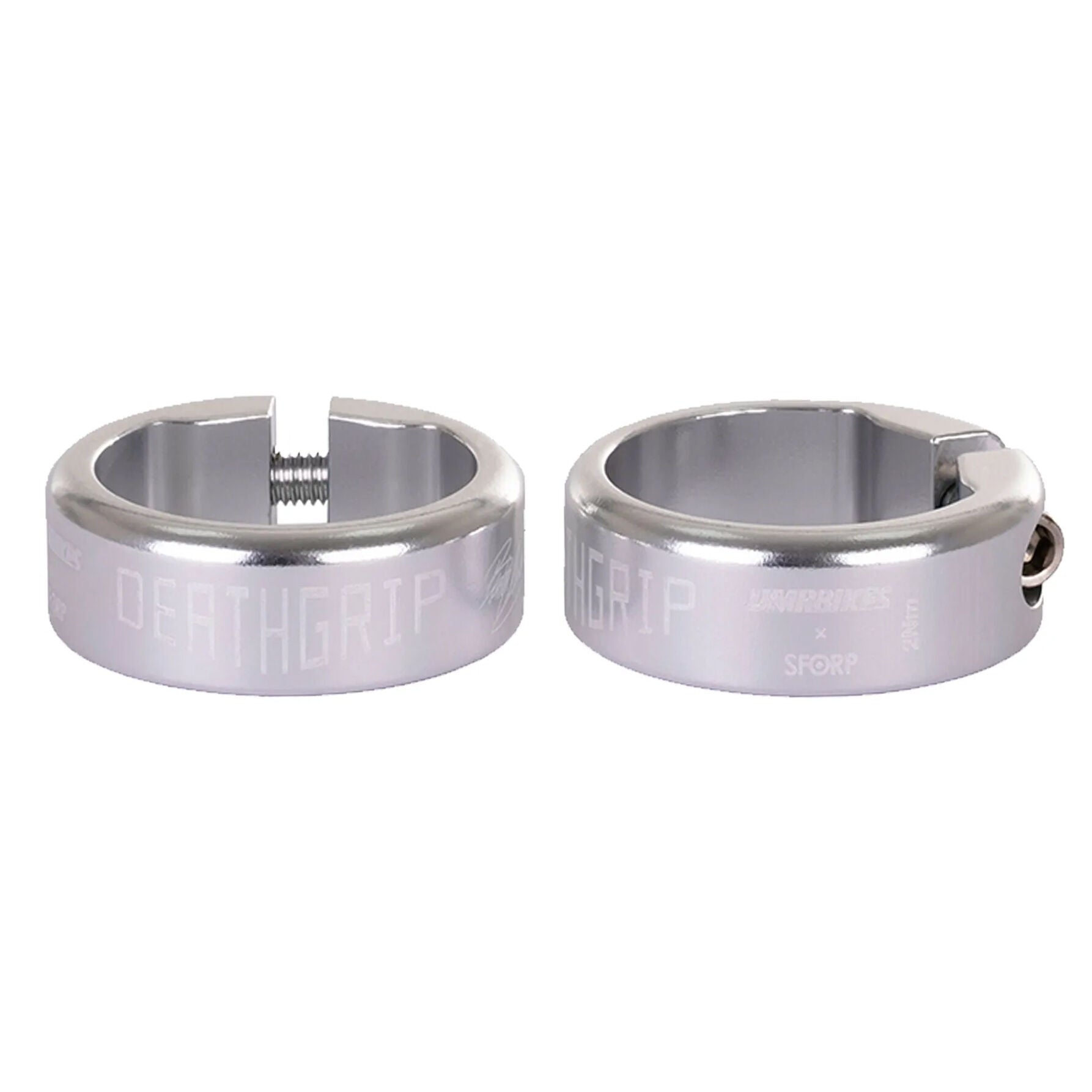 DMR Deathgrip grips clamp