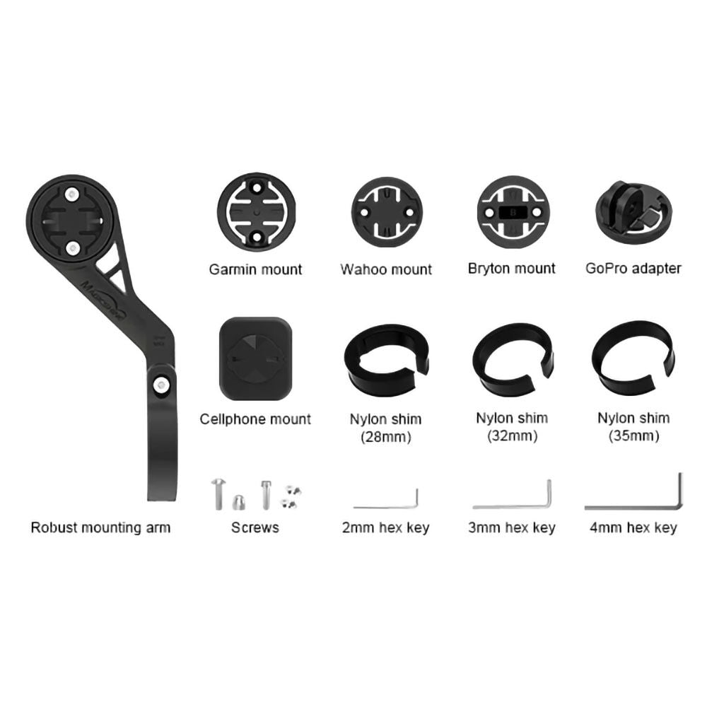 Magicshine Evo front mount (adapters included)