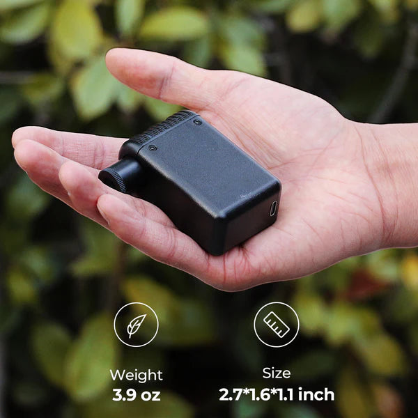 Battery powered mini portable pump