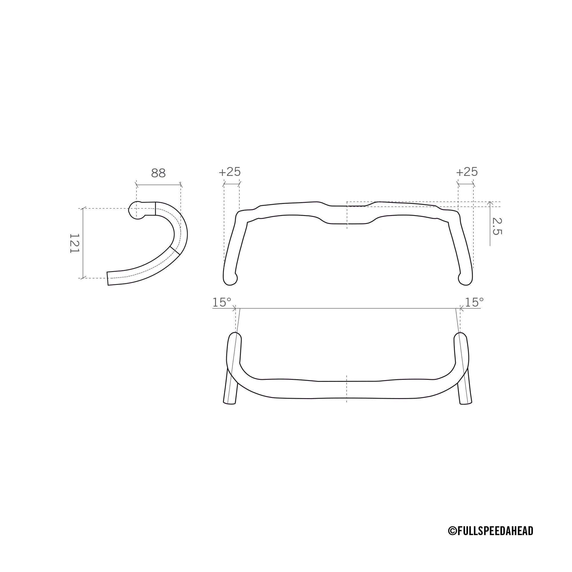 Fsa A-Wing Agx handlebar