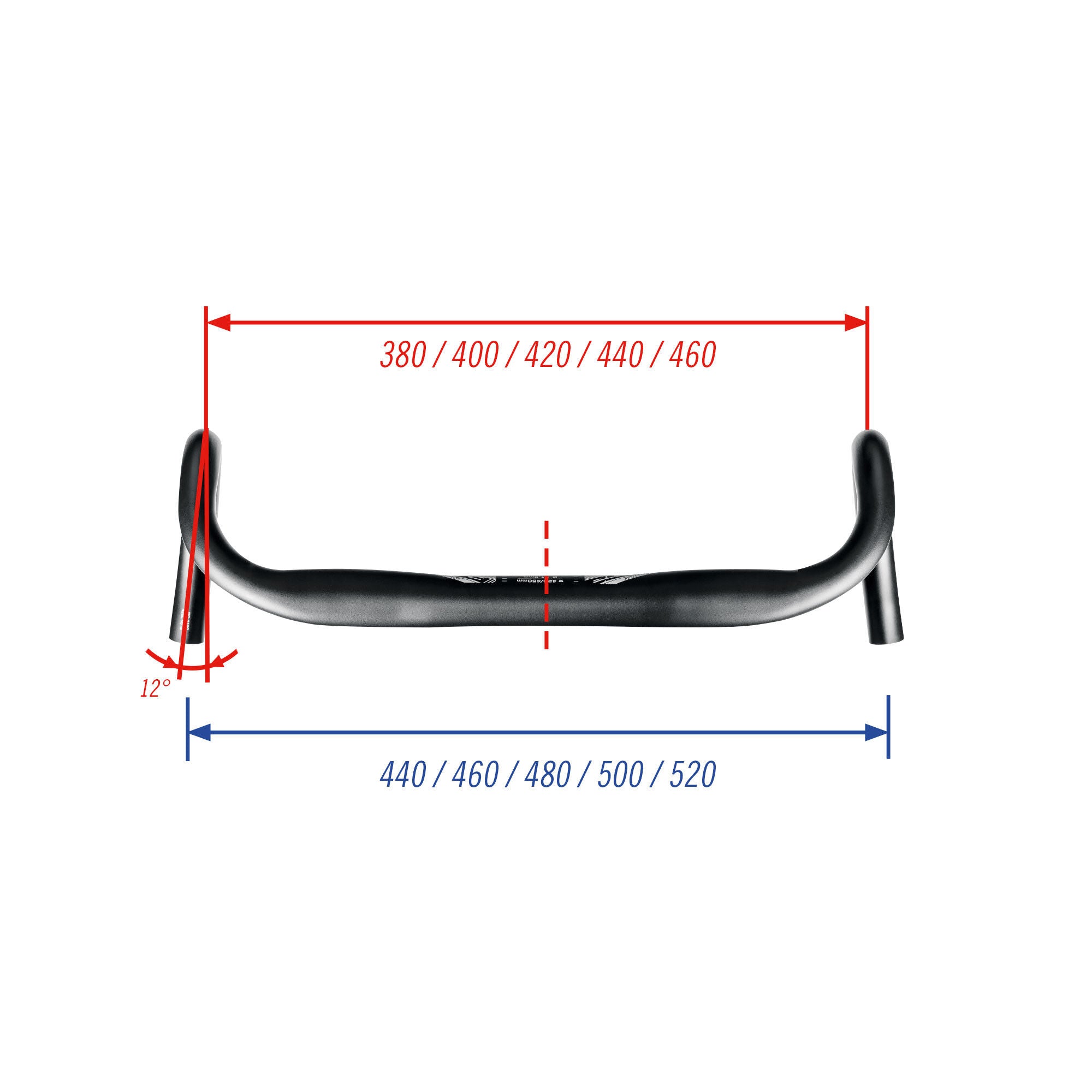 Fsa Hb Adventure Agx Comp Alloy handlebar