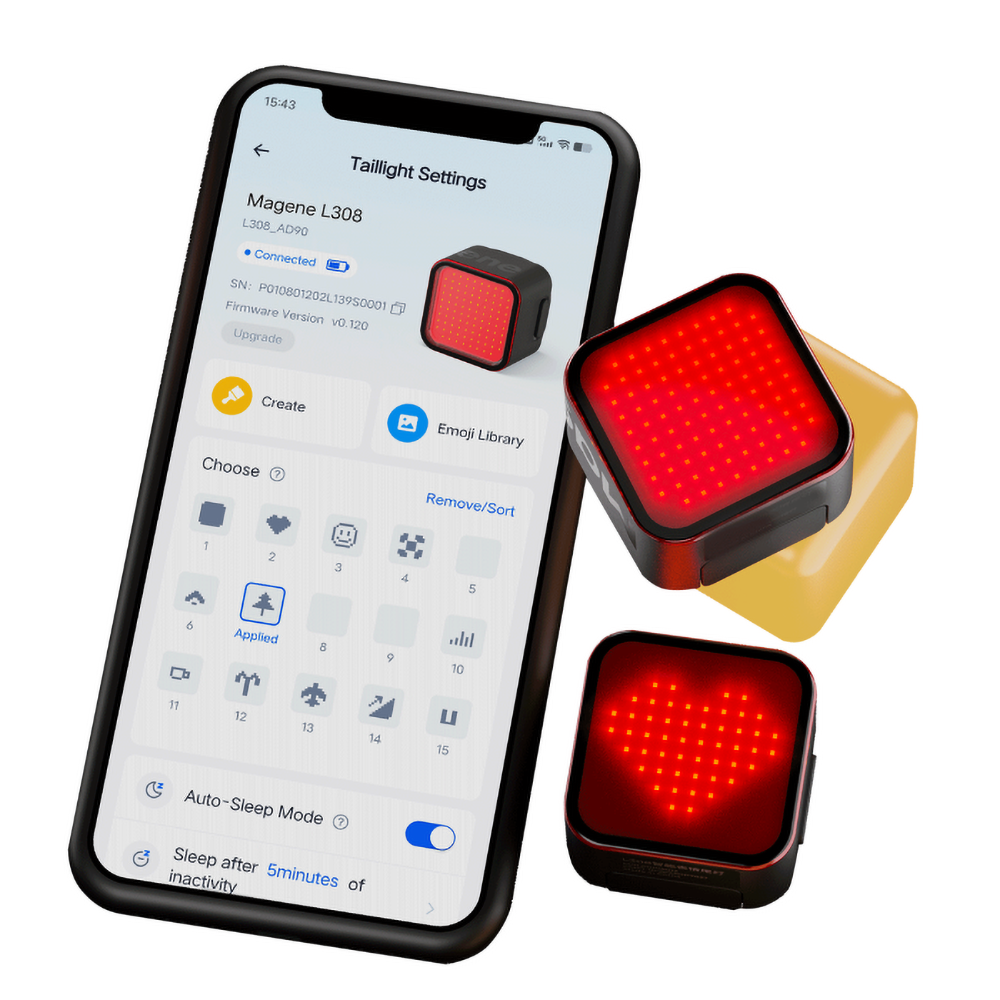 Magene Smart Tail L308 rear light