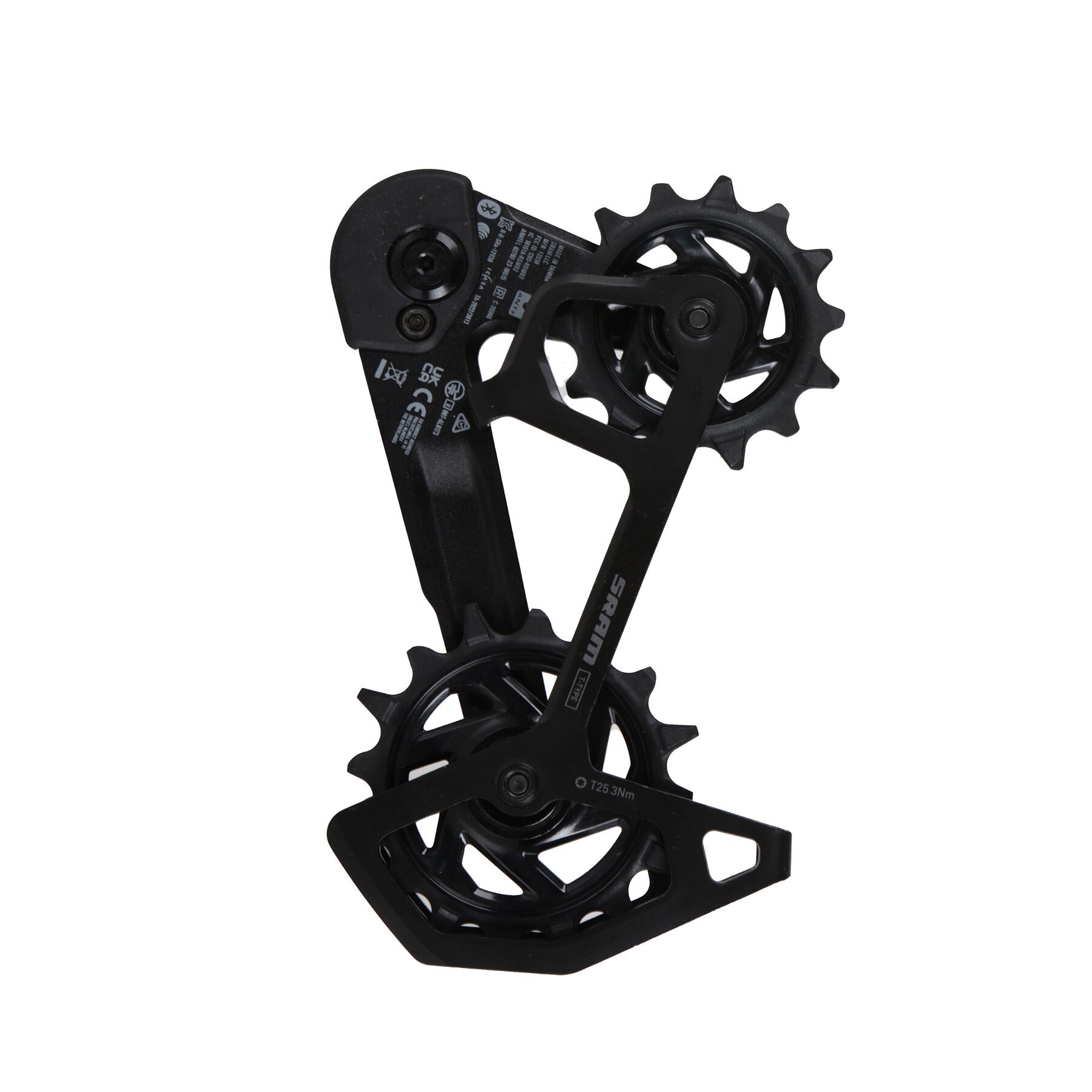 Sram Gx T-Type Eagle Axs rear derailleur cage and pulley