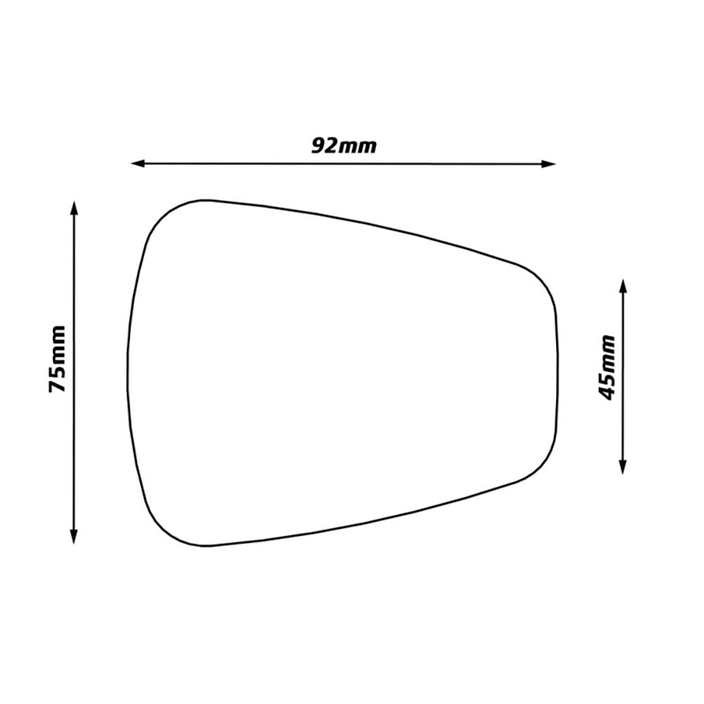 Zefal Zl Tower 56 rearview mirror