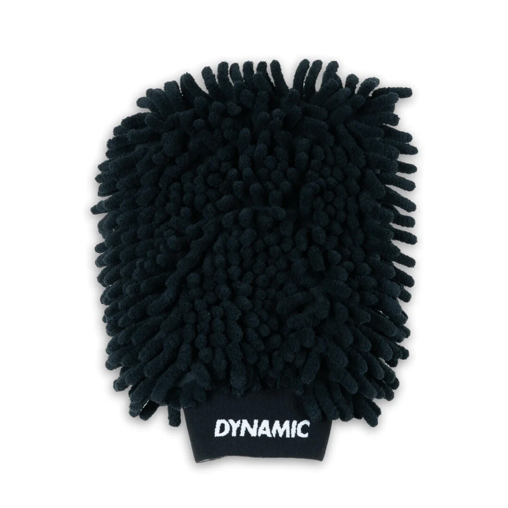 Dynamic microfibre glove for bike cleaning