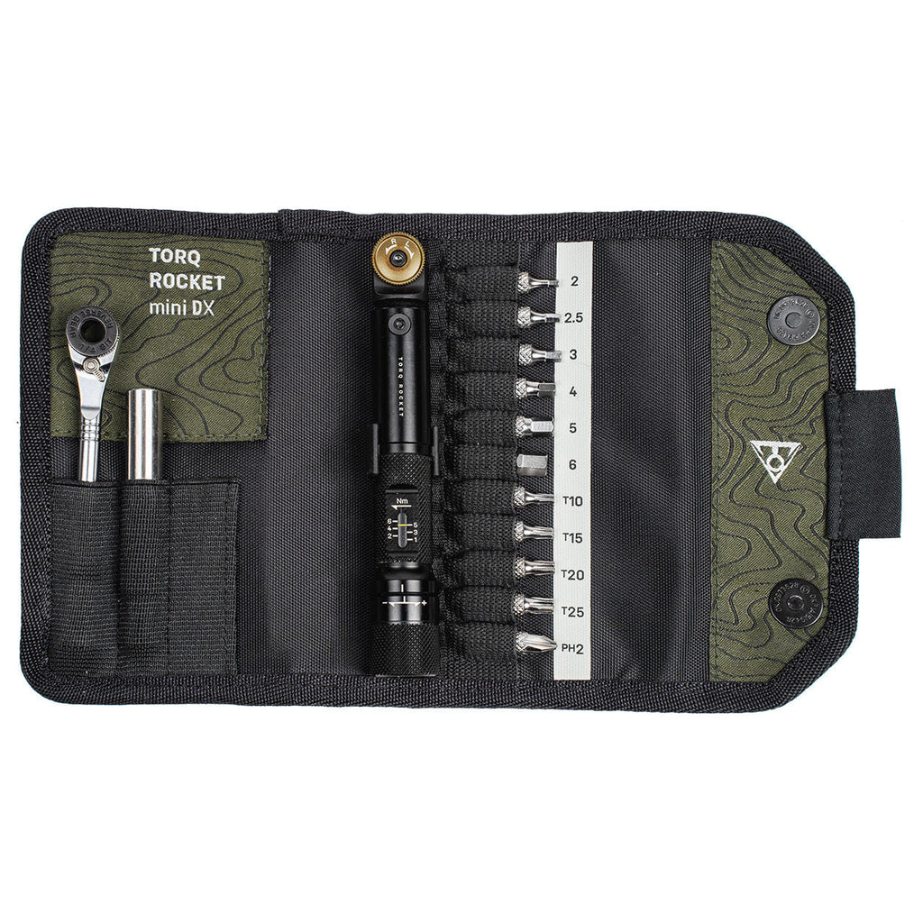 Topeak Torq Rocket Mini DX torque wrench with case
