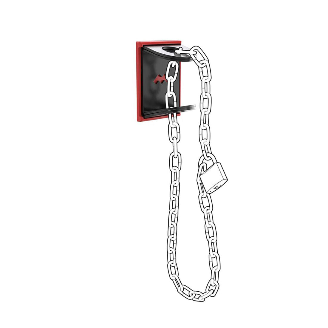 Meliconi anti-theft system for chain lock