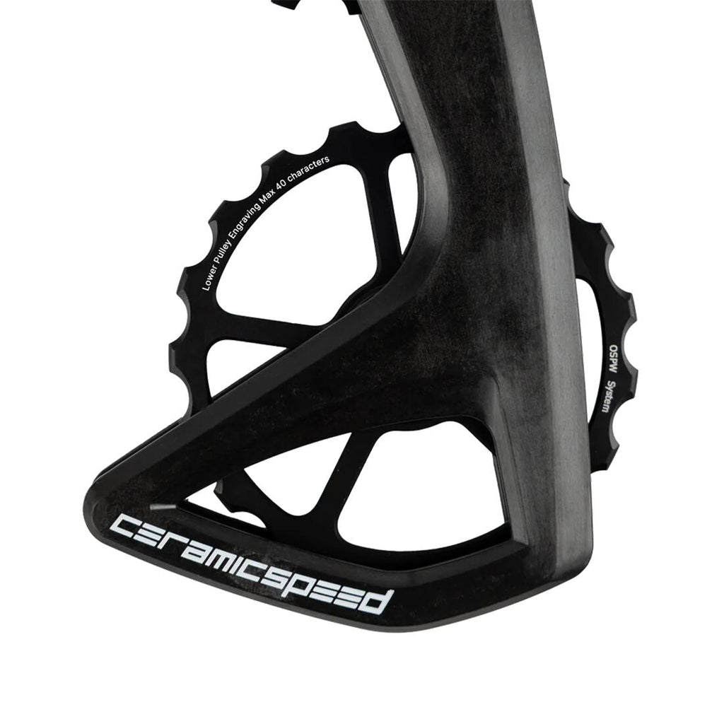 Ceramicspeed oversized Ospw RS Shimano 7150 rear derailleur