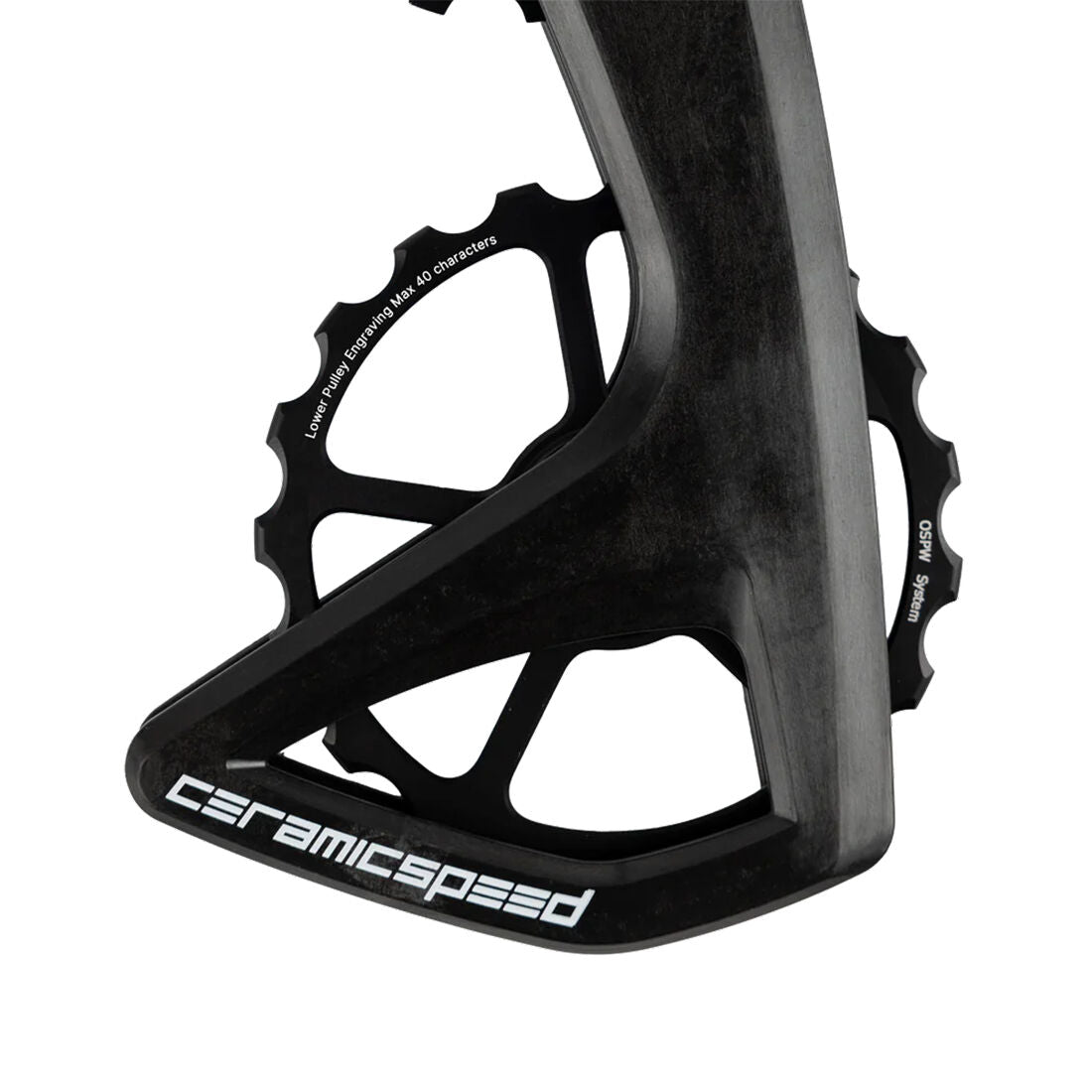 Ceramicspeed oversized Ospw RS Shimano 7150 rear derailleur