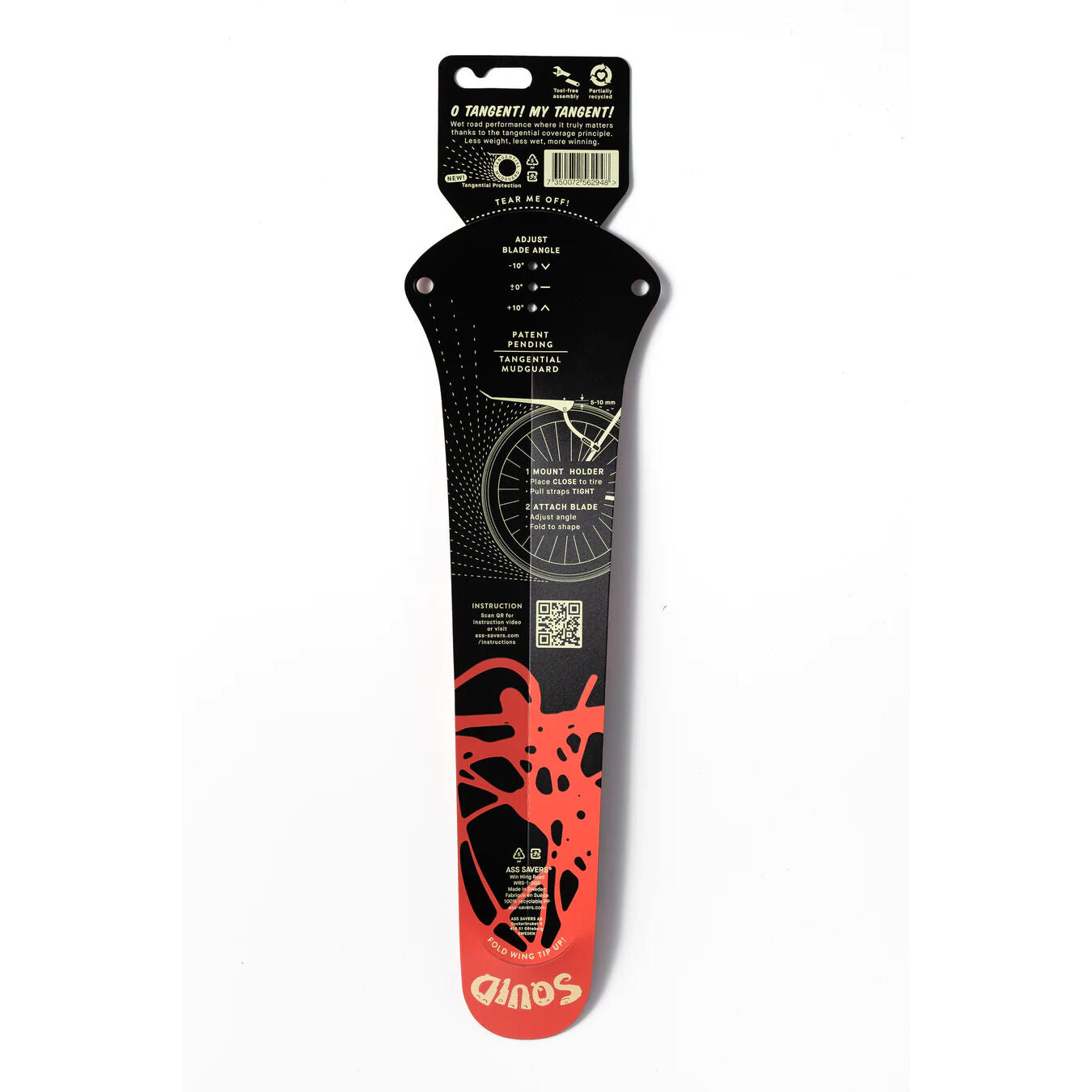 Ass Savers Win Wing Road rear wheel guard