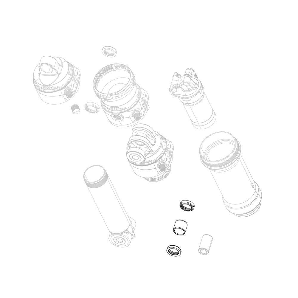 Rock Shox 6mm spacers (3 pieces)