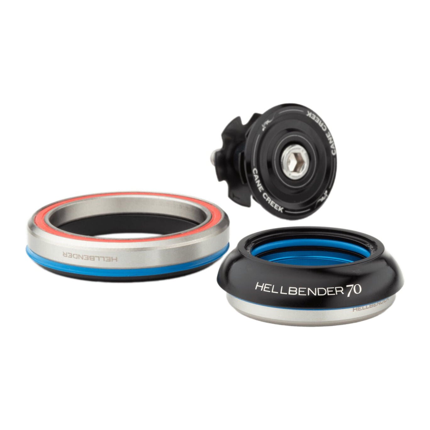 Cane Creek Hellbender 70 Tapered IS41/28.6 - IS52/40 headset