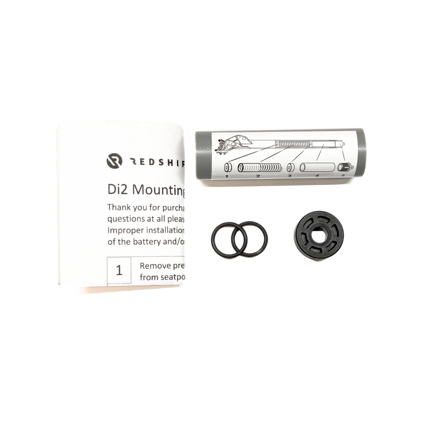 Redshift support battery holder Di2 for seatpost